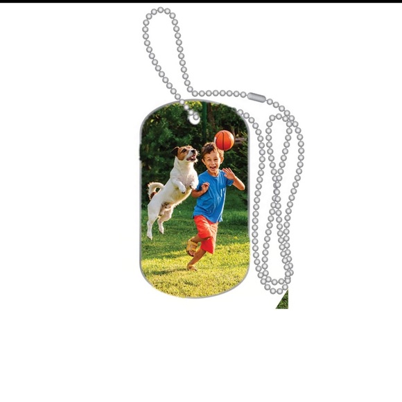 Army dog tag with any pic u want on it n background too - Picture 3 of 6